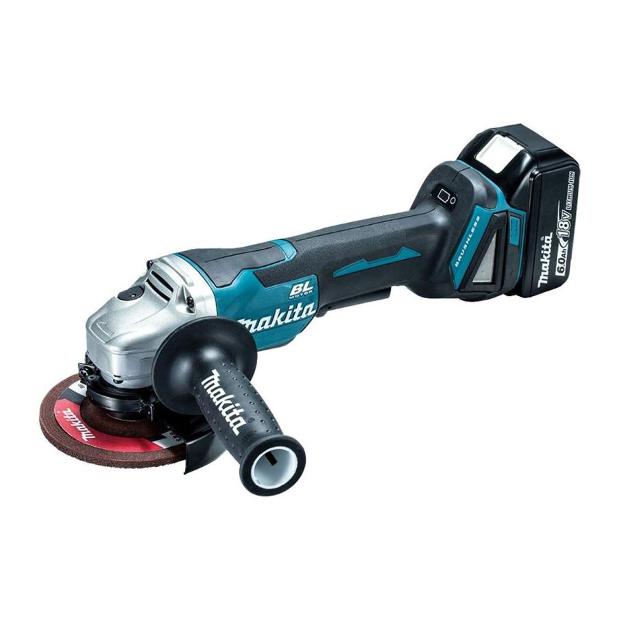 マキタ 18V 充電式ディスクグラインダ GA508DRGX 125mm パドル マキタ 18V 充電式ディスクグラインダ GA508DRGX 125mm パドル