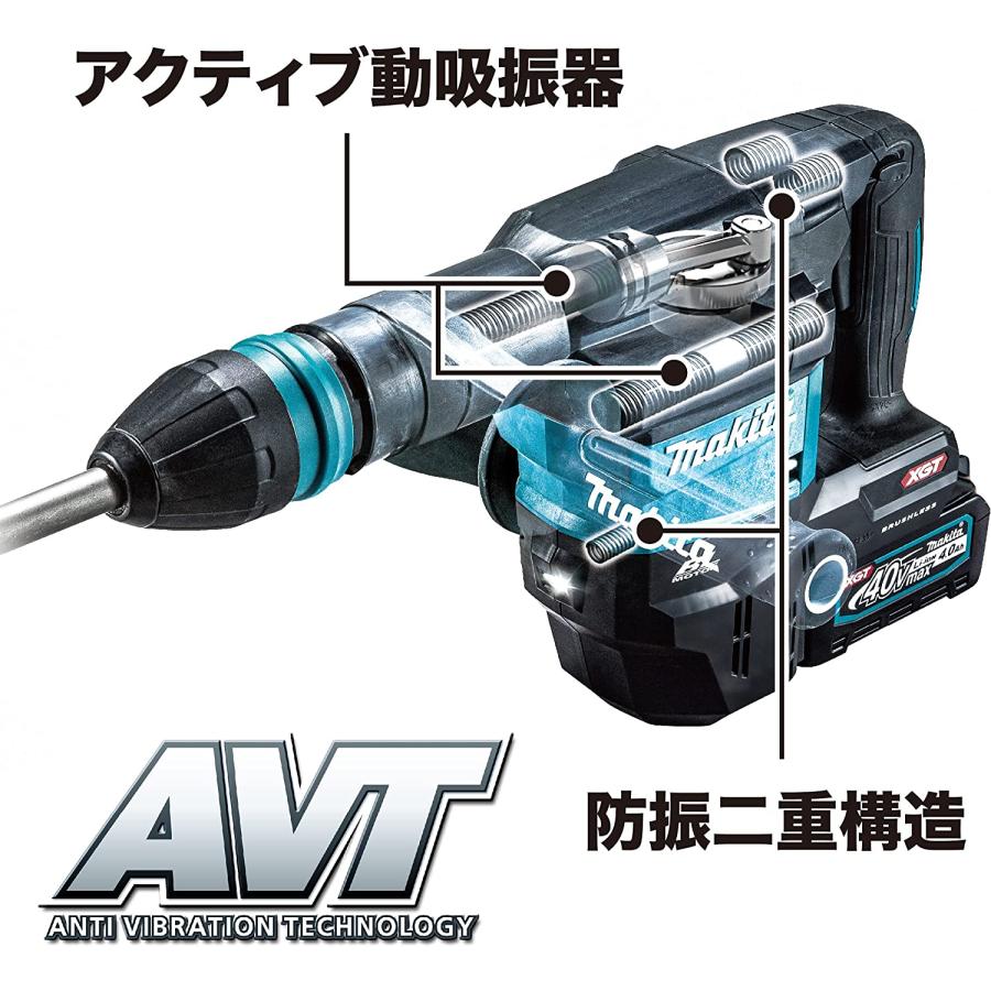 マキタ（makita） 40V 充電式ハンマ HM001GRMX SDSマックス 4.0Ah