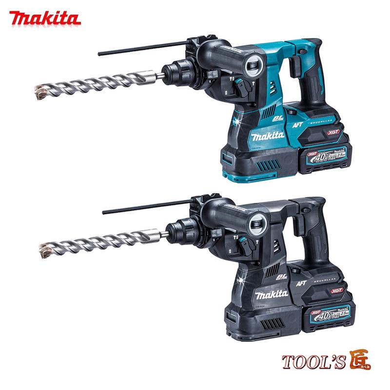 マキタ 40V 充電式ハンマドリル HR001GRDX 28mm SDSプラス 2.5Ah マキタ 40V 充電式ハンマドリル HR001GRDX 28mm SDSプラス 2.5Ah