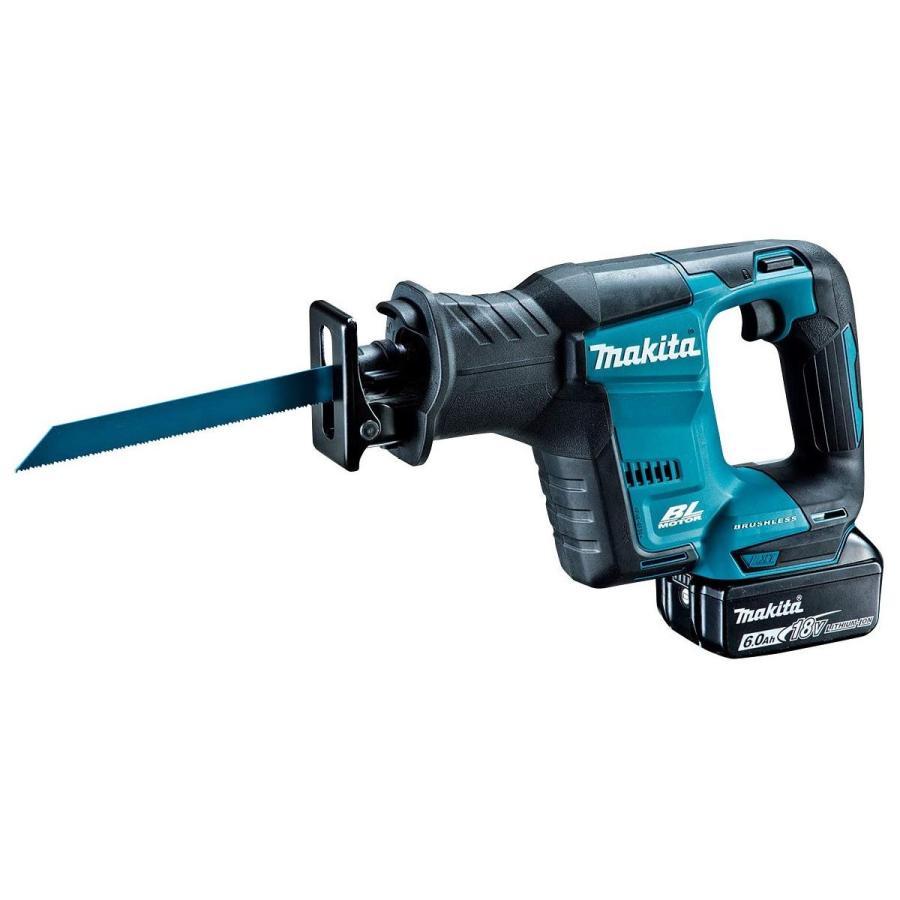 マキタ 18V 充電式レシプロソー JR188DRGX 6.0Ahバッテリ2個・充電器