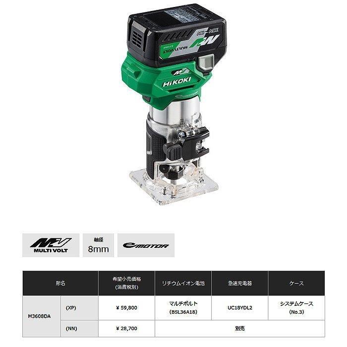 HiKOKI 36V コードレストリマ M3608DA(NN) マルチボルト 本体 HiKOKI 36V コードレストリマ M3608DA(NN) マルチボルト 本体
