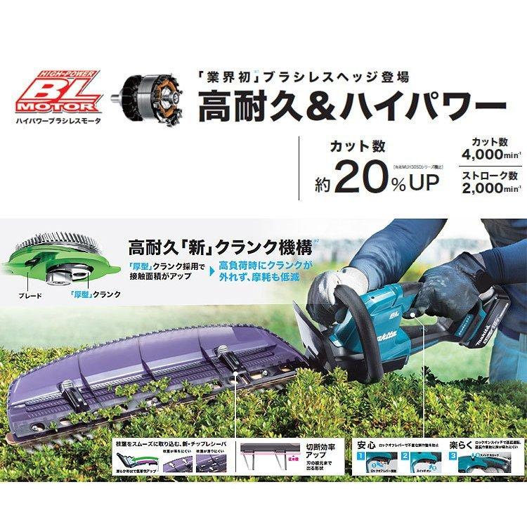 マキタ（makita） 充電式ヘッジトリマ MUH308DRG 刃物長300mm 偏角拝み