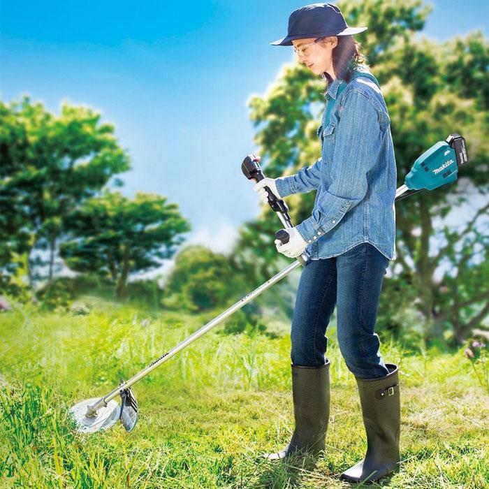 マキタ バッテリー式草刈り機モデルMUR185UD 18V マキタ（makita） 18V 充電式草刈機 MUR195UDRG Uハンドル 6.0Ah