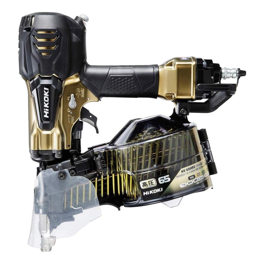 HiKOKI 高圧ロール釘打機 NV65HR2(S) パワー切替機構付 HiKOKI 高圧ロール釘打機 NV65HR2(S) パワー切替機構付