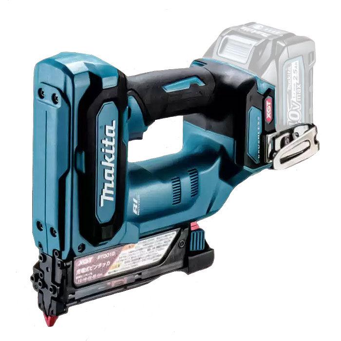 【SIW】makita マキタ PT001GZK 40V充電式ピンタッカ 本体+充電器+ケース【中古動作品】 マキタ 40V 充電式ピンタッカ PT001GZK 40Vmax 本体+ケースのみ