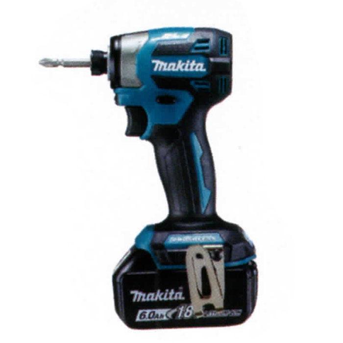 マキタ 18V 充電式インパクトドライバ TD173DRGX 青 6.0Ahバッテリ2個  