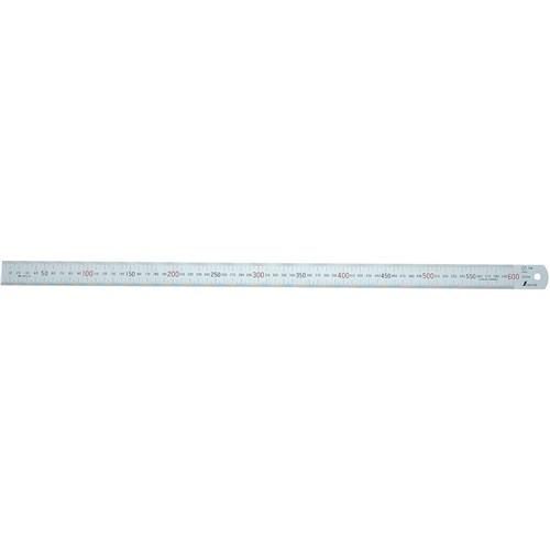 シンワ シルバー仕上直尺 JIS1級 60CM 13021 : ToolStyle - 通販