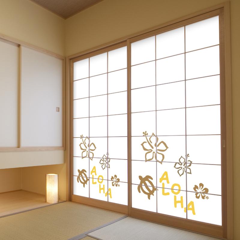 プリント障子紙  張りやすい障子紙  アロハ | 