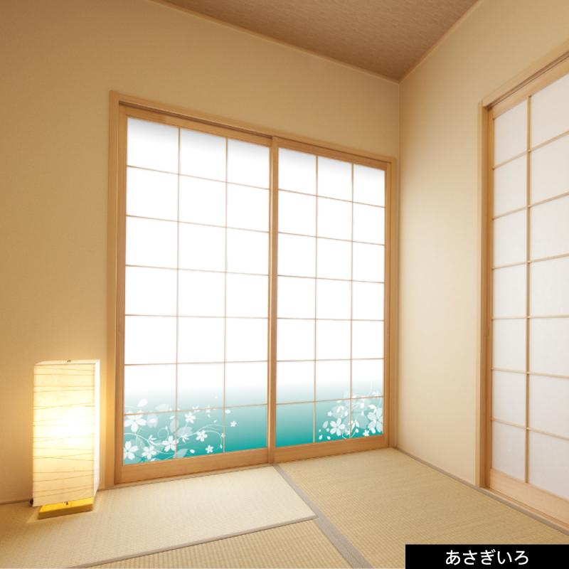 プリント障子紙  張りやすい障子紙  花柄1 |  | 01