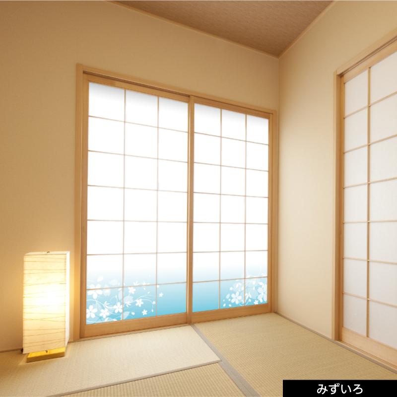 プリント障子紙  張りやすい障子紙  花柄1 |  | 11