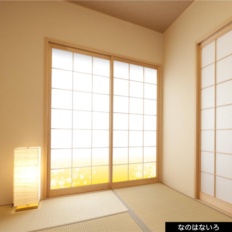 プリント障子紙  張りやすい障子紙  花柄1 |  | 13