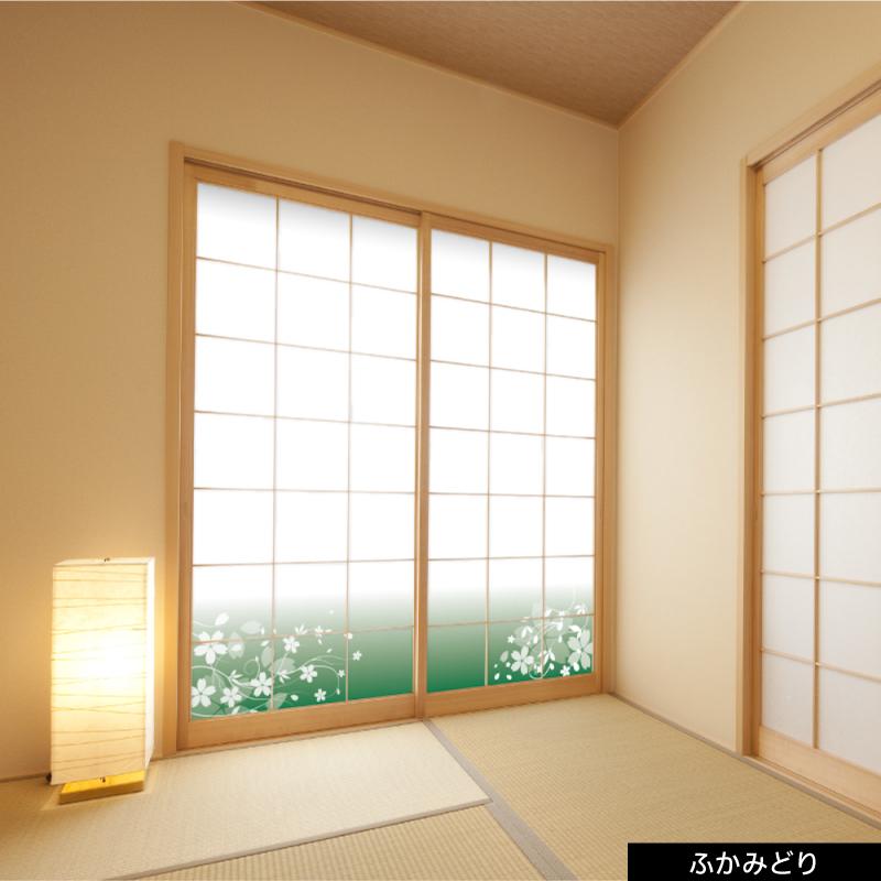 プリント障子紙  張りやすい障子紙  花柄1 |  | 04