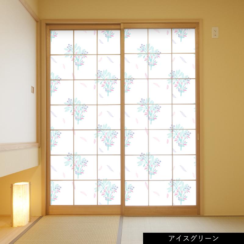 プリント障子紙  張りやすい障子紙  花柄5 |  | 01