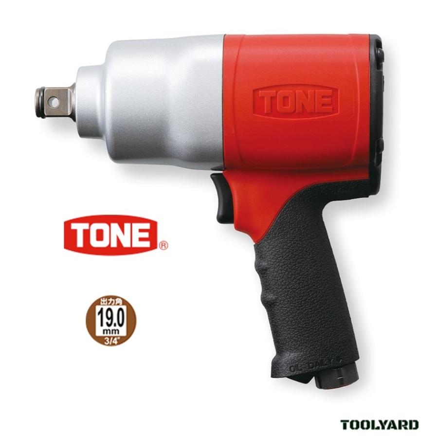 希少 大人気 Tone トネ エアーインパクトレンチ Ai6300 19 0mm角 3 4 最大出力トルク 1 600n M 21春夏 Www Skylanceronline Com