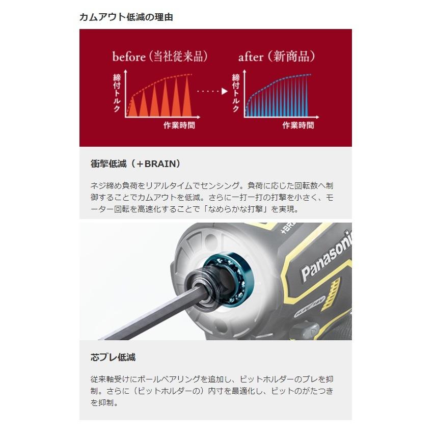 Panasonic（パナソニック） エグゼナ インパクトドライバー 18V 3.0Ah