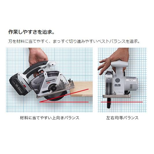 Panasonic（パナソニック） 丸ノコ 充電式 パワーカッター DUAL 本体
