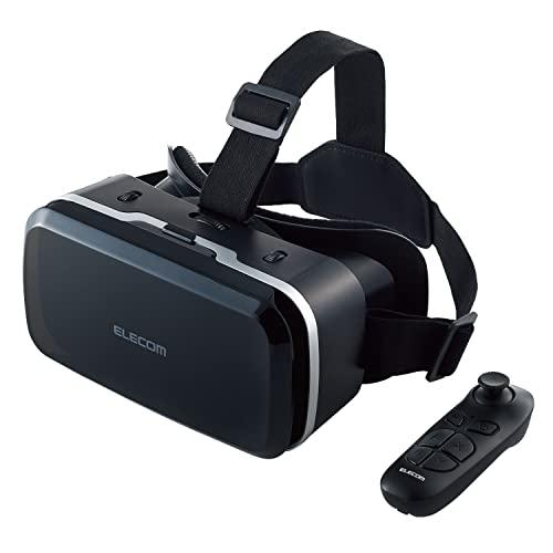 エレコム VRゴーグル スマートフォン対応 スタンダードタイプ リモコンセット ブラック VRG-M02RBK（Yahoo!・トーレ）