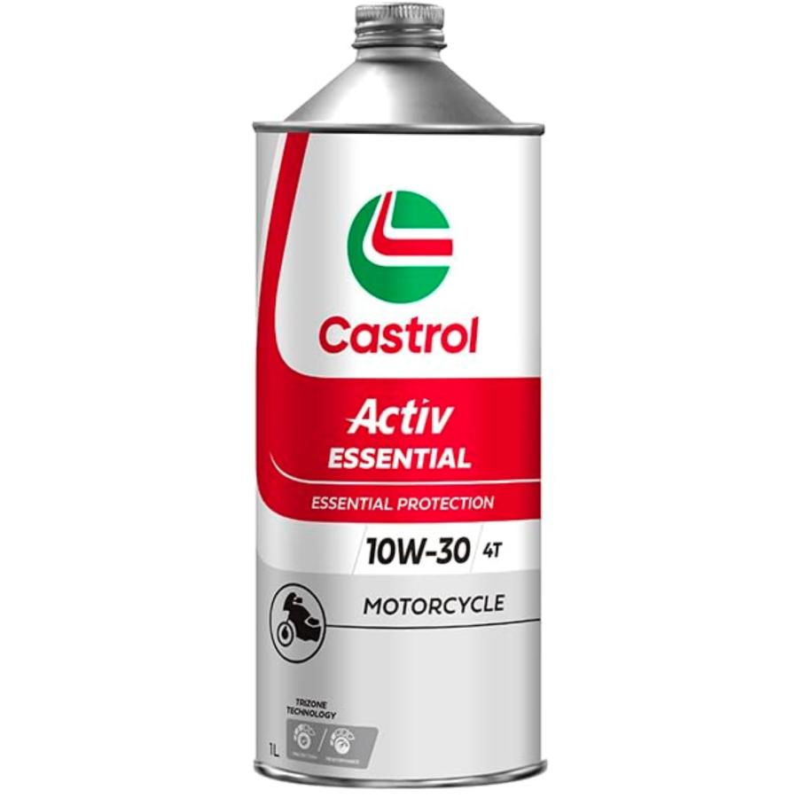 Castrol(カストロール) エンジンオイル Activ ESSENTIAL 4T 10W-30 MA 1L 二輪車4サイクルエンジン用 鉱物油（Yahoo!・トーレ）
