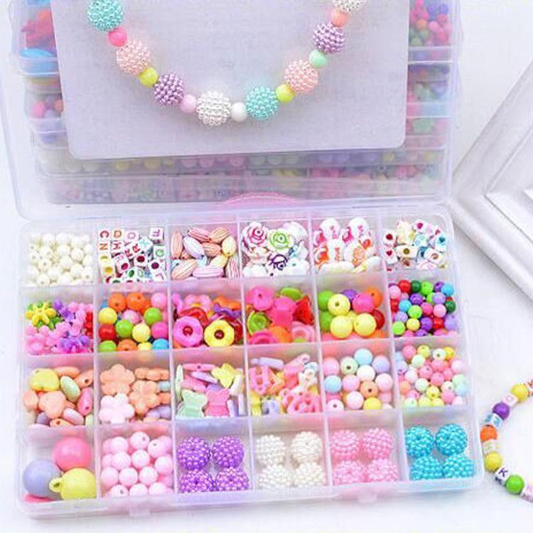 パールビーズ Diy ビーズ 自由研究 カラフルビーズ 女の子 オモチャ ビーズアクセサリー 知育玩具 ハンドメイド ネックレス 手芸用キット 誕生日プレゼント Sex9jbbmcd おもちゃ Editorialdismes Com
