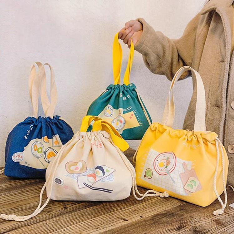 ファッション 森の雑貨屋さん ランチバッグ お弁当バッグ ミニ トートバッグ レディース メンズ エコバッグ ランチトート 通勤通学 手提げ 軽量 お弁当袋 W0opwiyai2 Shahjahanmosque Org Uk