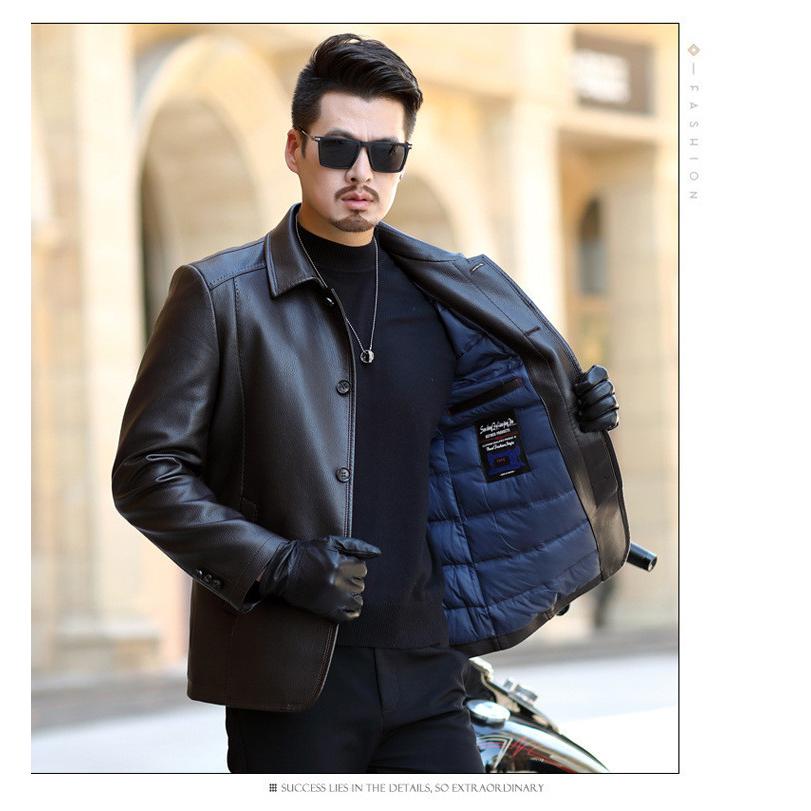 メンズ革ジャン 本革 秋冬 レザージャケット ライダースジャケット  