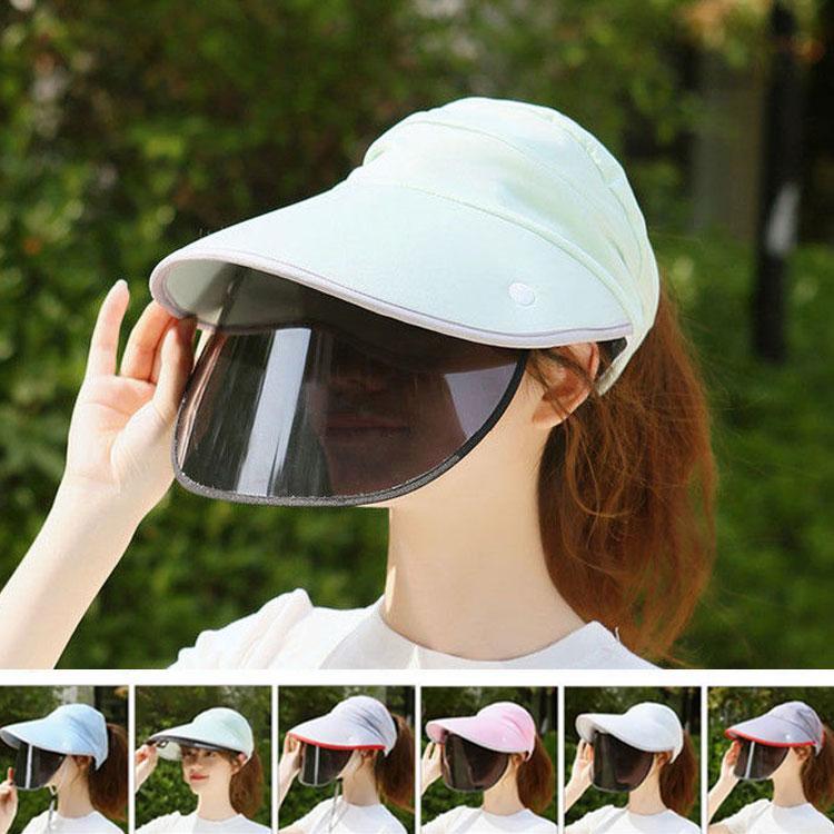 Upf50 帽子 レディース サンバイザー フェイスガード Uvカット 日よけ帽子 つば広 360度 紫外線対策 農作業 屋外 ガーデニング 釣り 日焼け防止 Maskcap036 Kk Mart 通販 Yahoo ショッピング