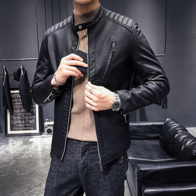 メンズ革ジャン 秋冬 レザージャケット おしゃれ 合わせやすい ライダースジャケット バイクウェア シングル 防寒防風 お兄系 Mens Newbjk210 Kk Mart 通販 Yahoo ショッピング