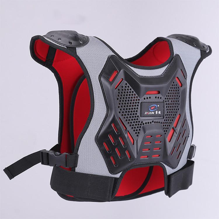 チェストガード バイク用インナージャケット プロテクター バイク ガード 胸部 背中 転倒防護 バイク ボディプロテクター オフロード