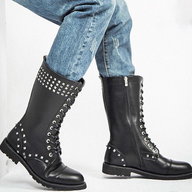 メンズ ロングブーツ ブーツ ワークブーツ 靴 おしゃれ トレンド メンズブーツ エンジニアブーツ バイクブーツ ミリタリーブーツ マウンテンブーツ 86 以上節約