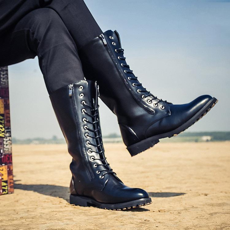 メンズ ロングブーツ ブーツ ワークブーツ 靴 合わせやすい メンズブーツ エンジニアブーツ バイクブーツ ミリタリーブーツ マウンテンブーツ Y19 Mensboot228 Kk Mart 通販 Yahoo ショッピング