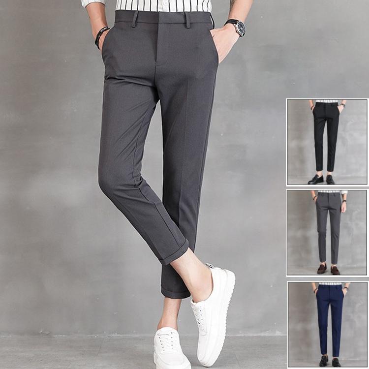 即納 最大半額 スラックス メンズ チノパン ビジネスパンツ テーパードパンツ 韓国風 おしゃれ 春秋 ビジネス スーツパンツ 男性用 紳士 細身 スリム美脚 楽天 Turningheadskennel Com