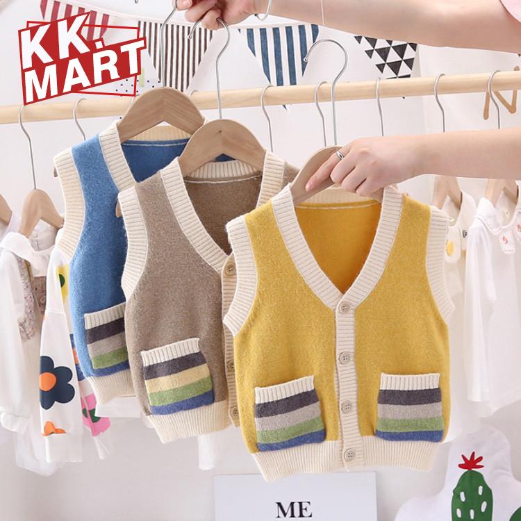 春秋冬 ニットベスト キッズニットベスト ジュニア 子供用セーター カジュアル ボタンフロント 洗える 男の子 女の子 防寒 インナー ニットチョッキ Y Ertmajia195 Kk Mart 通販 Yahoo ショッピング