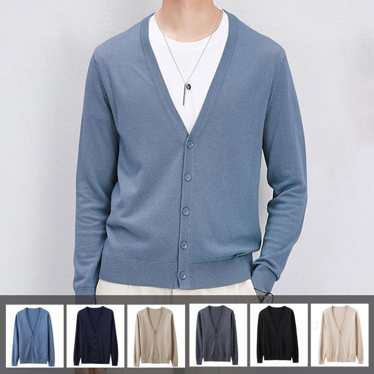 秋冬 ニットカーディガン メンズ 前開き カーディガン セーター 前開き 男性用 ニット コート アウター 羽織り 通勤 ビジネス Y Mencardigan123 Kk Mart 通販 Yahoo ショッピング