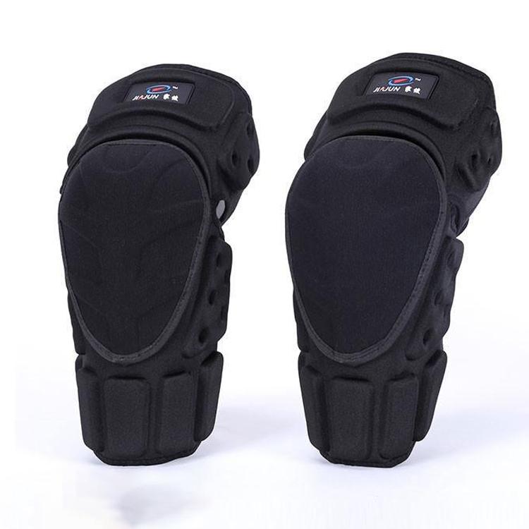 バイクプロテクター 膝 プロテクター 2点セット 送料0円 膝当て ニーパッド ガード レーシングプロテクター バイク サポーター 耐衝撃性高い 安全