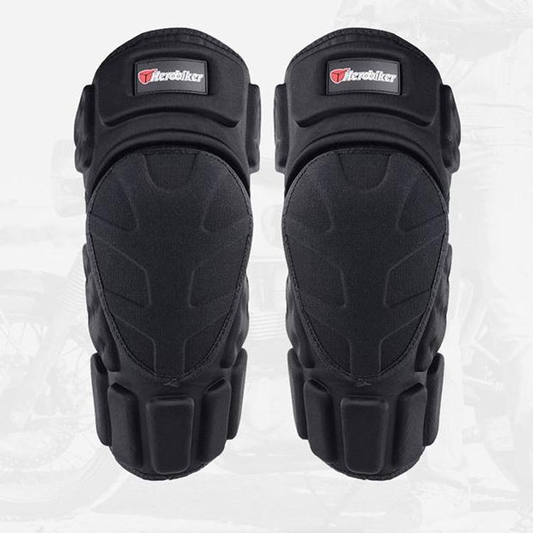 バイクプロテクター 膝 プロテクター 2点セット 膝当て ニーパッド サポーター 安全 バイク ガード 耐衝撃性高い レーシングプロテクター 付与