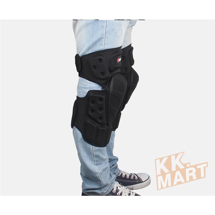 バイクプロテクター 膝 プロテクター 2点セット 膝当て ニーパッド サポーター 安全 バイク ガード 耐衝撃性高い レーシングプロテクター 付与