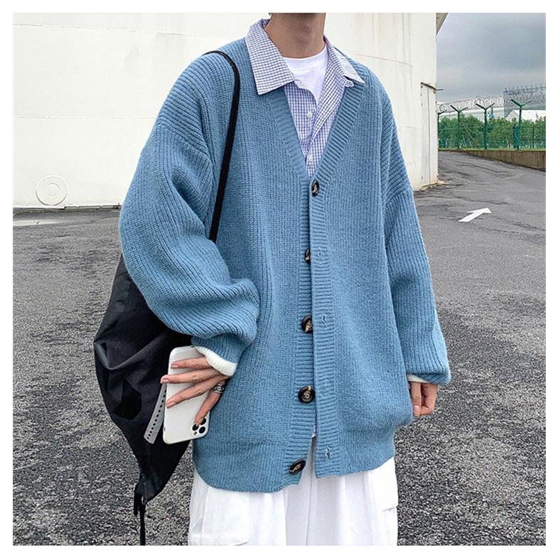 春秋冬 ニット カーディガン メンズ セーター 男性 ニット コート ...