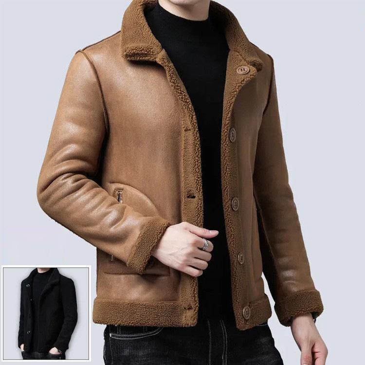 メンズ革ジャン ムートンコート レザージャケット 両面式 裏起毛 ムートンジャケット メンズジャケット バイクジャケット ライダースジャケット お兄系 Y21 Menspmyt159 Kk Mart 通販 Yahoo ショッピング
