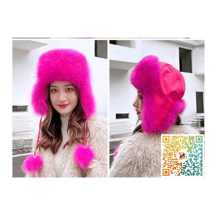 ファーキャップ 帽子 レディース 秋冬 ファー ハット ロシア帽 ファーキャップ 帽子 レディース 秋冬 ファー ハット ロシア帽