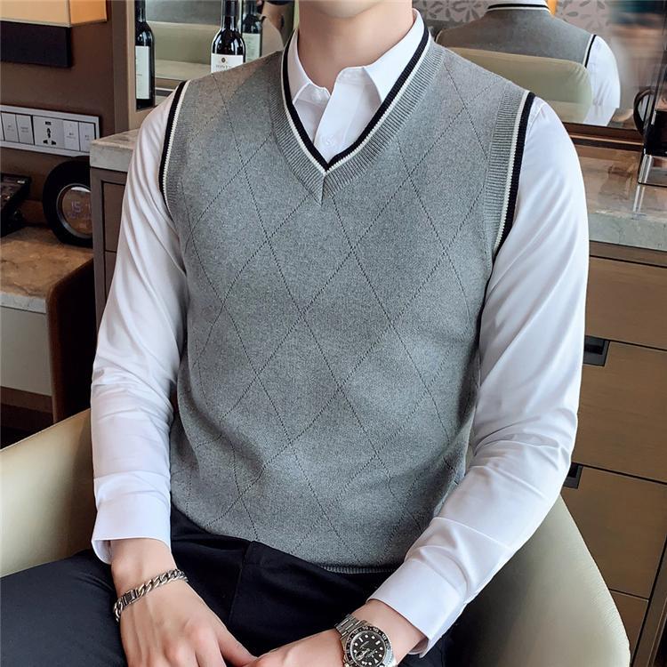 春秋冬 ニットベスト メンズニットベスト ビジネス セーター カジュアル 洗える ビジネスベスト 男性 オフィス インナー ニットチョッキ Y21 Nanknitvest125 Kk Mart 通販 Yahoo ショッピング