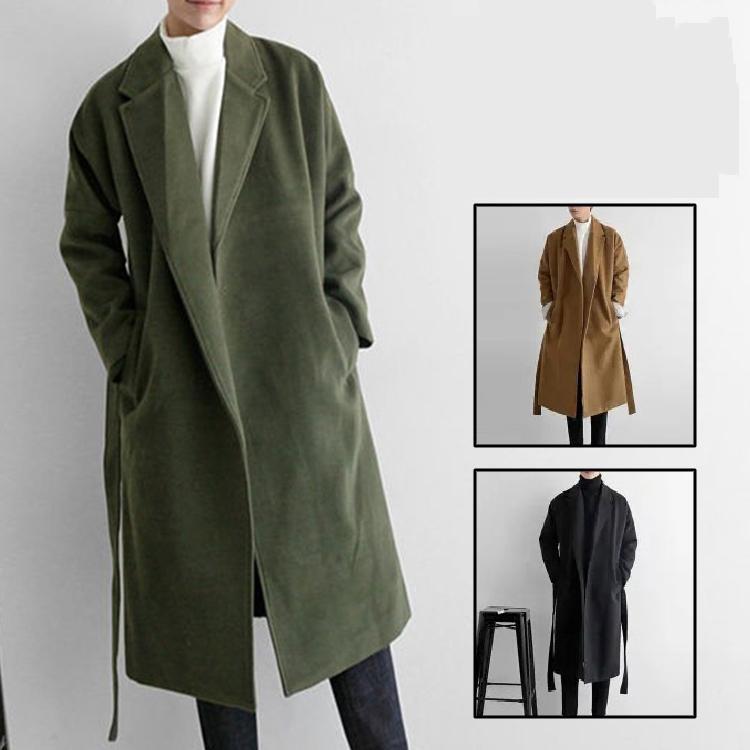 トレンチコート メンズコート 秋冬 ラシャコート ロングコート 男性 ジャケット アウター コート 通勤 カジュアル 代 30代 40代 Y21 Nansnizi296 Kk Mart 通販 Yahoo ショッピング