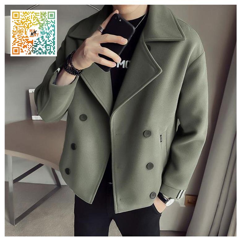 かわいい 代 ピーコート ジャケット 40代 アウター 秋冬 通勤 ラシャコート ショートコート メンズコート