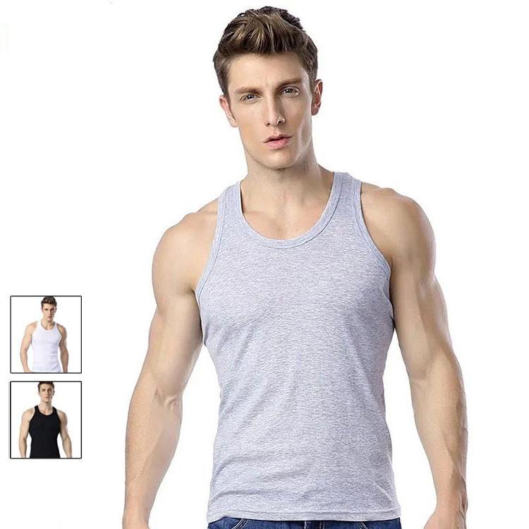 1枚 2枚セット 夏用 タンクトップ メンズ おしゃれ ベーシックタンクトップ ノースリーブ サーマル 細身 スリム スポーツ インナー 高価値