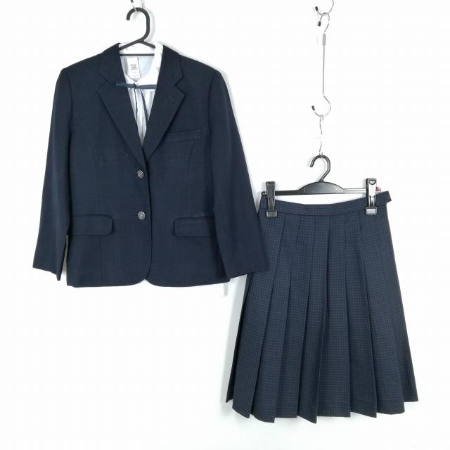 新品 セーラー服 ジャンパースカート リボン 上下3点セット 冬物 長袖 赤3本線 女子 学生服 福岡博多女子中学 オフ白 ランクc Ey50 お歳暮 Tprepara Cl
