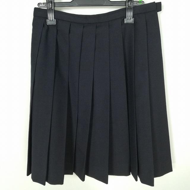 夏物 中古 トップ学生服 チェック 紺 赤 プリーツ W 丈61 コスプレ衣装 車ヒダ 中学 中学 Hk86 制服 スクールスカート 制服 高校 Hk86 女子 学生服 ランクb 大きいサイズ