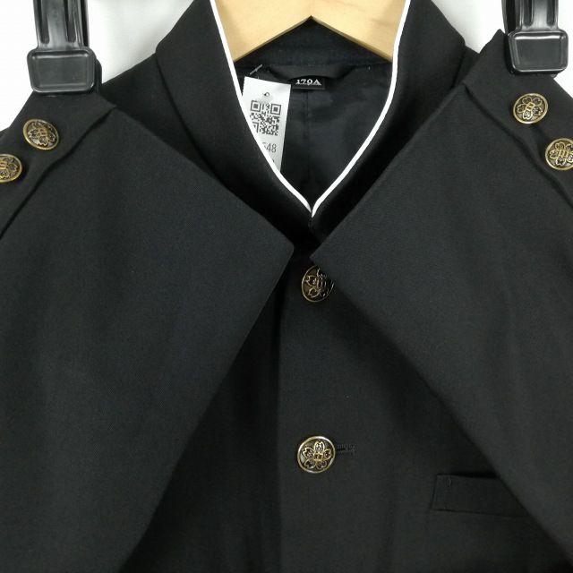 学生服 学ラン 170A 男子 トンボ NBP 上着 ウール混 ラウンドカラー 