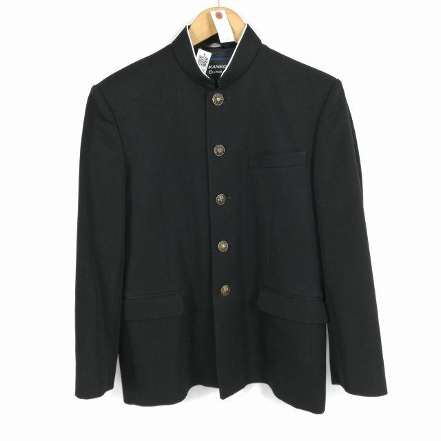 【美品】カンコー　冬用学生服　165A 中学生　学ラン 学生服 学ラン 165A 男子 カンコー Dry Wash 上着 ウール混 標準型学生
