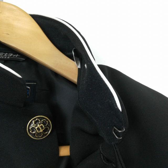 学生服 学ラン 155A 男子 富士ヨット 上着 標準型学生服 ラウンド