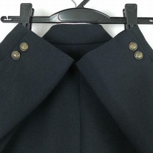 学生服 学ラン 165A 男子 トンボ 上着 丸洗い可 ウール混 標準型学生服