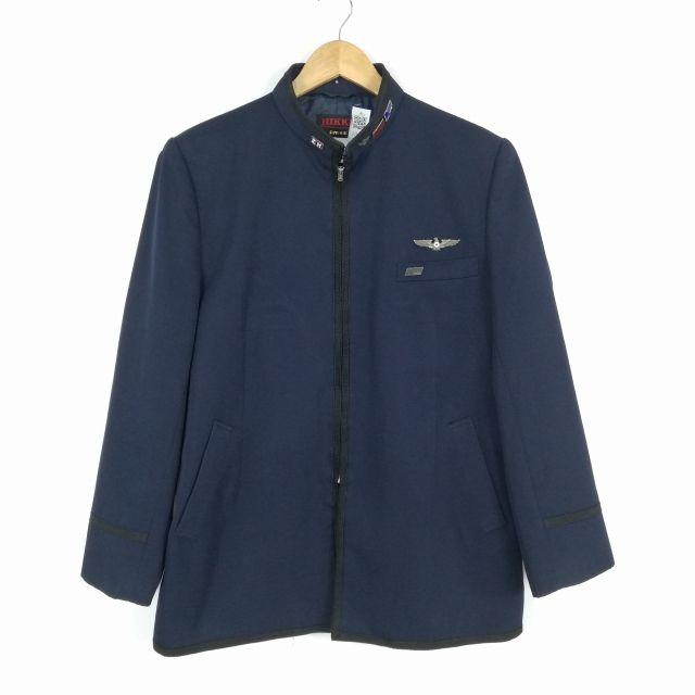 学生服 学ラン 男子 上着 丸洗い可 ウール混 日本航空高校 学校指定